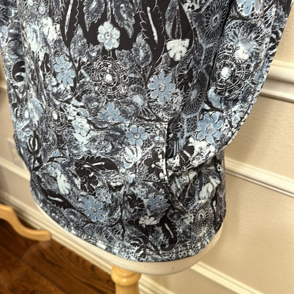 Polarmax 3.0 SUPER MIDWEIGHT HOODIE BASELAYER - Blk floral - Picture 8 of 12